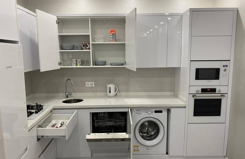 Bright comfortable apartment 75 m² with balcony for rent, Batumi, Georgia