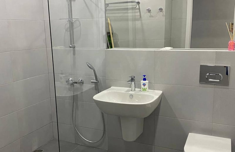 Bright comfortable apartment 75 m² with balcony for rent, Batumi, Georgia