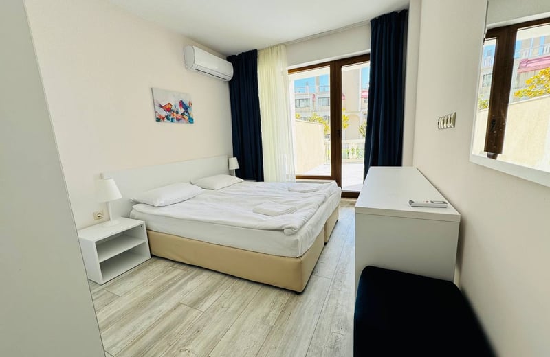 Spacious furnished apartment with sea view for rent, 92 m², Alen Mak, Varna, Bulgaria