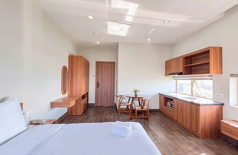 Аренда светлой студии с видом на море, Son Tra, Дананг, Вьетнам