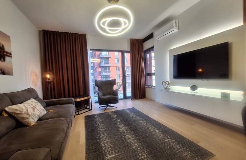 Location appartement moderne meublé de 2 pièces, 55 m², Belgrade, Serbie