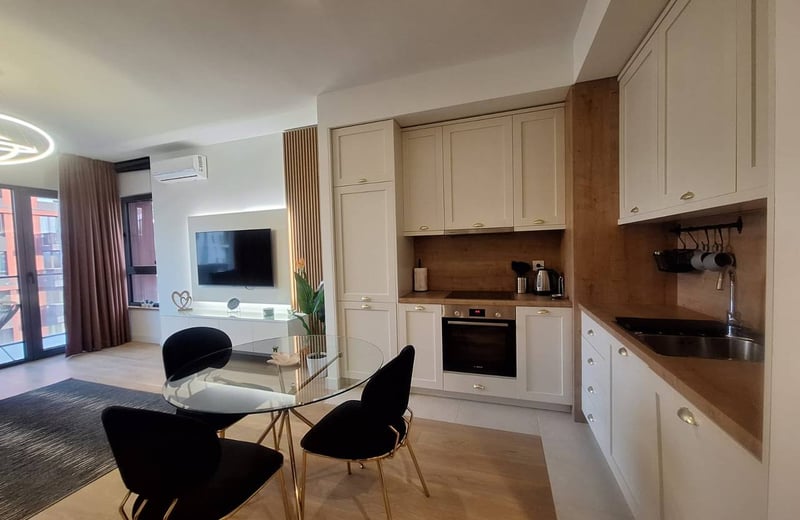 Location appartement moderne meublé de 2 pièces, 55 m², Belgrade, Serbie