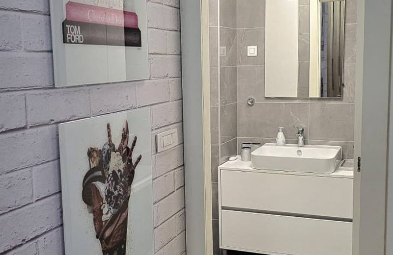 Modern furnished apartment for rent in Wellport residential complex, 54 m², New Belgrade, Belgrade, Serbia