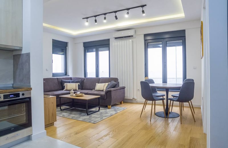 Alquiler de apartamento acogedor, amueblado de 2 habitaciones, 37 m², Zvezdara, Belgrado, Serbia