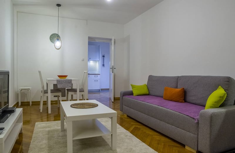 Аренда комфортной меблированной 2-комнатной квартиры, 43 м², Врачар, Белград, Сербия