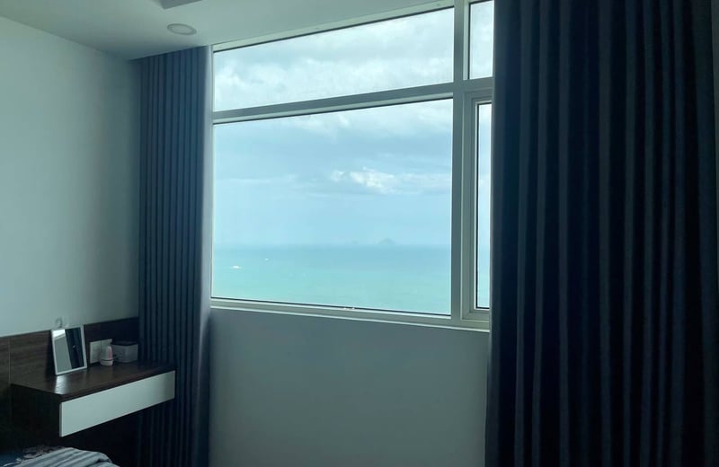 Moderne möblierte wohnung mit meerblick im Muong Thanh zur miete, 68 м², Nha Trang, Vietnam