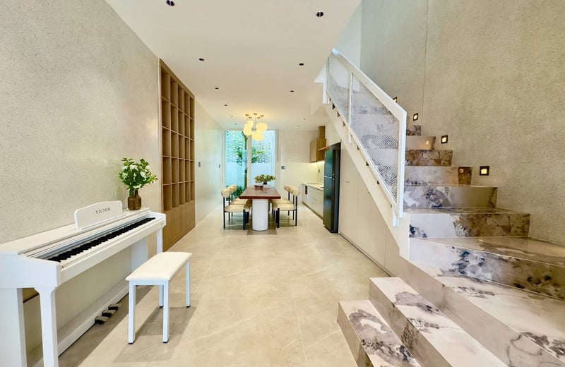 Alquiler de casa moderna, nueva, amueblada, Ngu Hanh Son, Da Nang, Vietnam