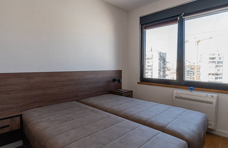 Аренда новой, уютной 2-комнатной квартиры, 52 м², Врачар, Белград, Сербия