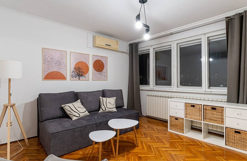 Alquiler de apartamento acogedor, 36 m², Belgrado, Serbia