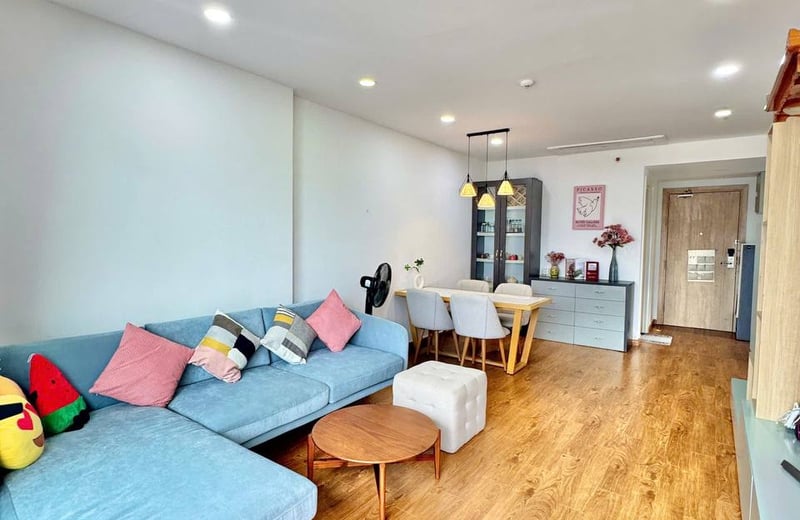 Location appartement lumineux, spacieux, meublé, dans DQua, 74 m², Nha Trang, Vietnam