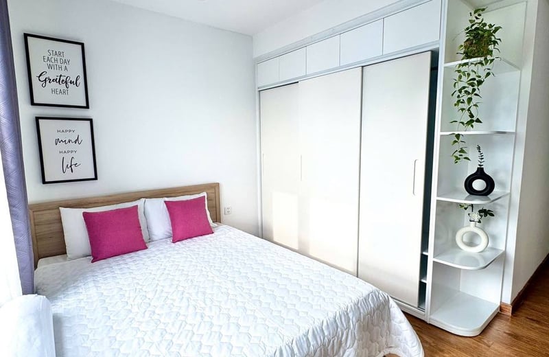 Location appartement lumineux, spacieux, meublé, dans DQua, 74 m², Nha Trang, Vietnam