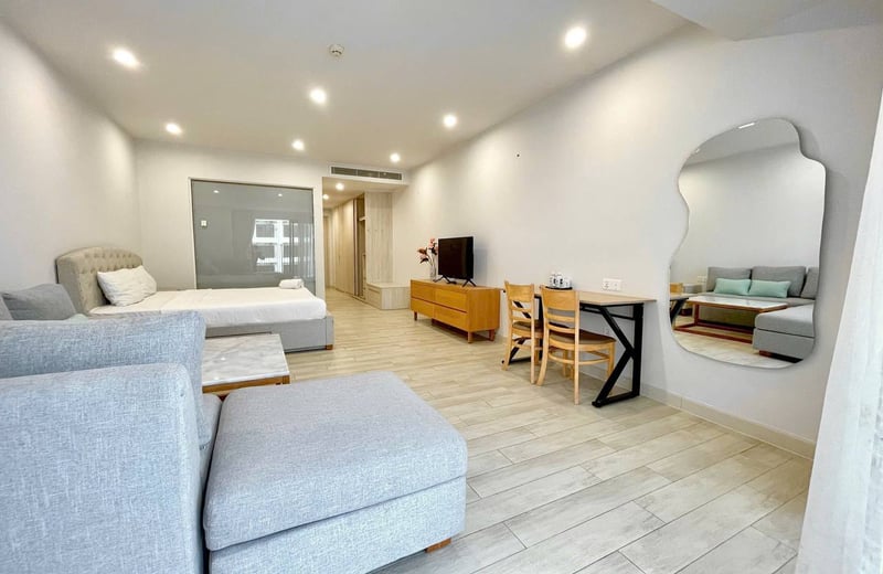 Luxury, furnished studio for rent, 51 m², Nha Trang, Vietnam