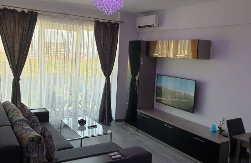 Location appartement confortable, meublé, 50 m², Mamaia Sat, Roumanie