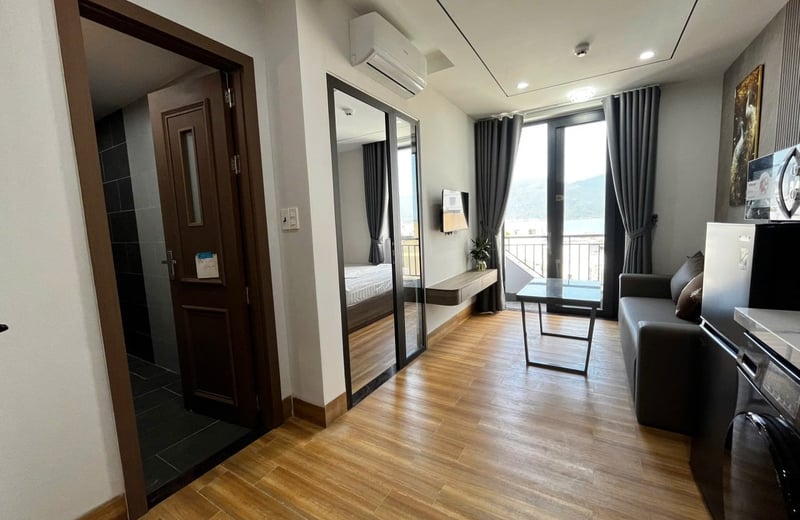 Cozy, furnished apartment with balcony for rent, Son Tra, Da Nang, Vietnam