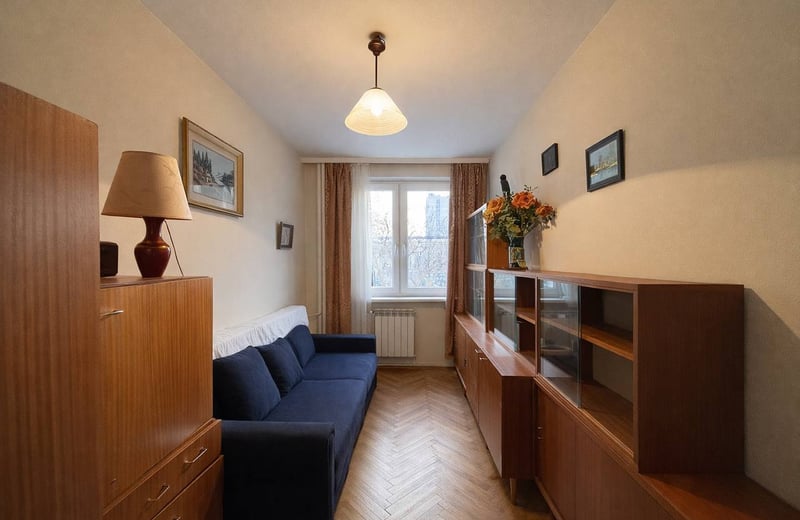 Alquiler de apartamento amplio, cómodo, 55 m², Saska Kępa, Varsovia, Polonia