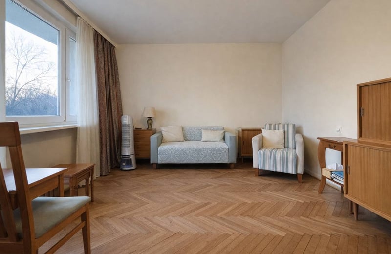 Alquiler de apartamento amplio, cómodo, 55 m², Saska Kępa, Varsovia, Polonia