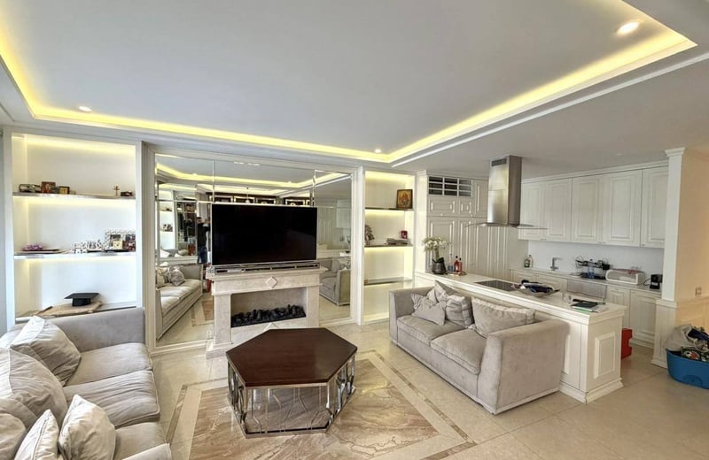 Alquiler de apartamento luminoso de clase premium en el complejo Central Garden, 115 m², Belgrado, Serbia