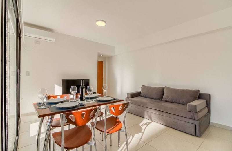 Location appartement lumineux avec balcon, Villa Crespo, Buenos Aires, Argentine