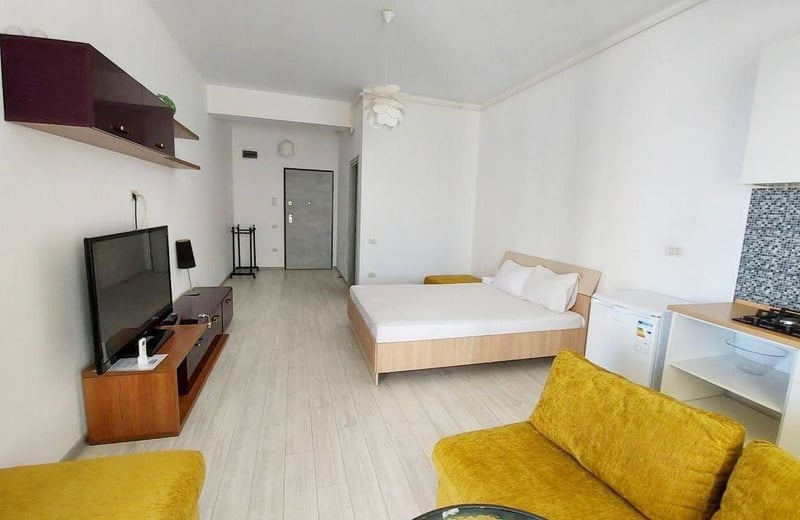 Location studio confortable avec vue sur la mer, Mamaia Sat, Roumanie