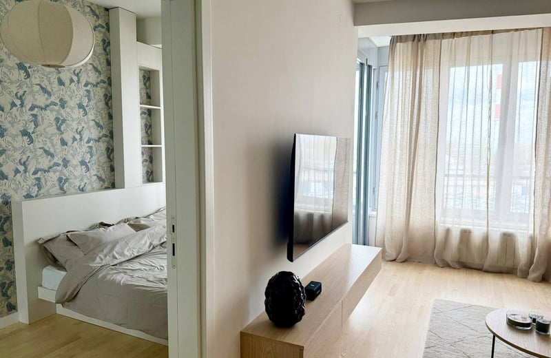 Alquiler de apartamento moderno, 45 m², Belgrade, Serbia