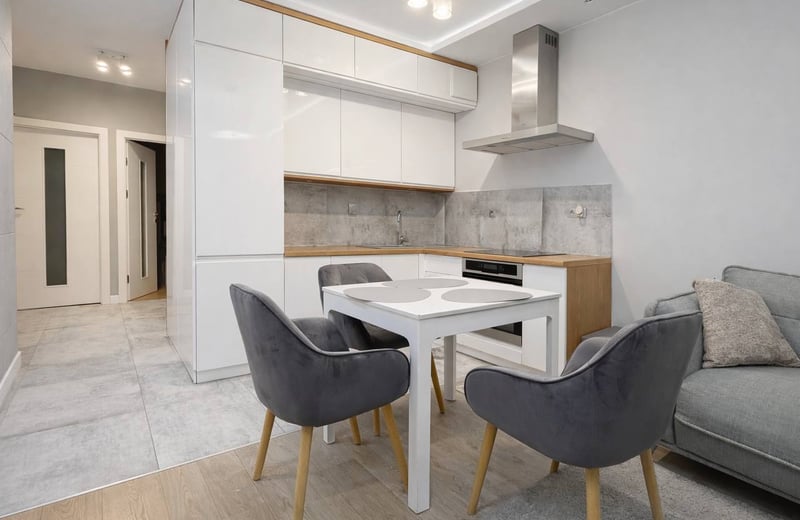 Location appartement moderne, meublé, 50 м², Mokotów, Varsovie, Pologne