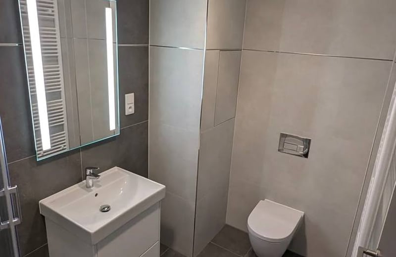 Аренда современной и просторной студии с лоджией, 47 м², Глоубетин, Прага 9, Чехия