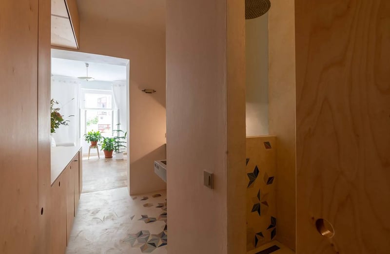 Location d’un appartement cosy, meublé, 40 m², Vršovice, Prague 10, République tchèque