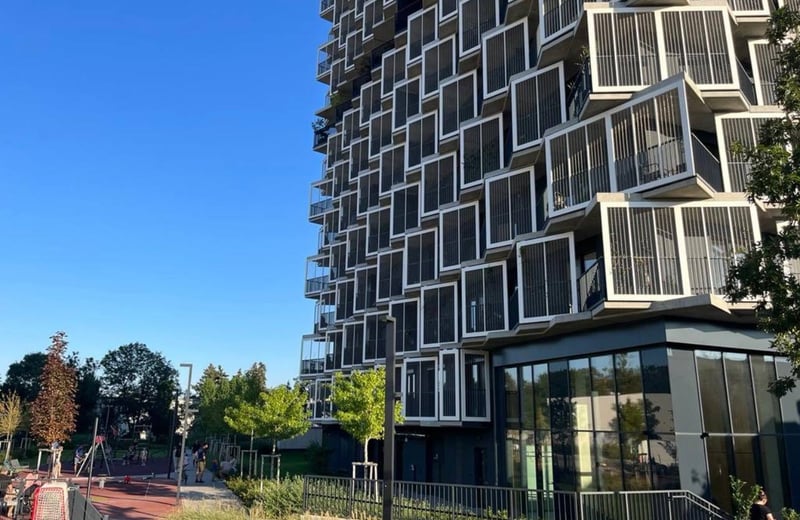 Alquiler de moderno apartamento amueblado en el complejo residencial Guthaus, 40 m², Bratislava, Eslovaquia