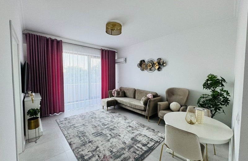 Bright, furnished apartment for rent, 65 m², Brătianu, Constanța, Romania