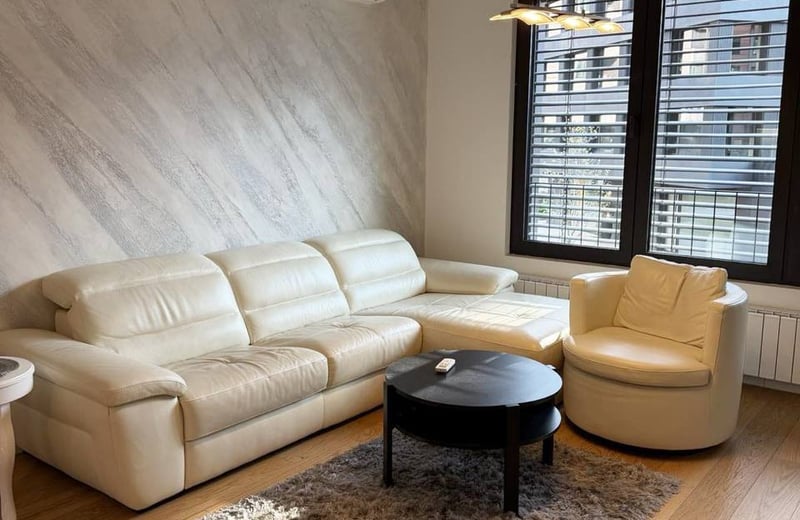 Аренда современного, меблированного апартамента в ЖК K-District, 52 м², Белград, Сербия