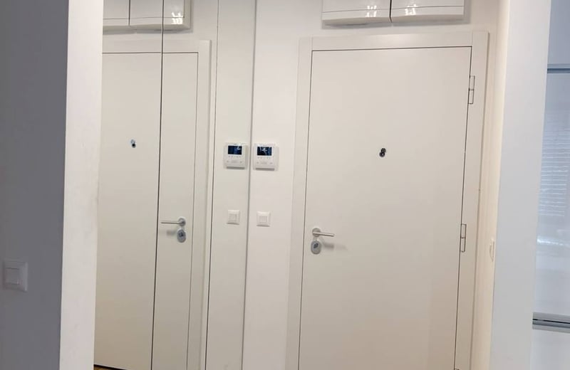 Аренда современного, меблированного апартамента в ЖК K-District, 52 м², Белград, Сербия