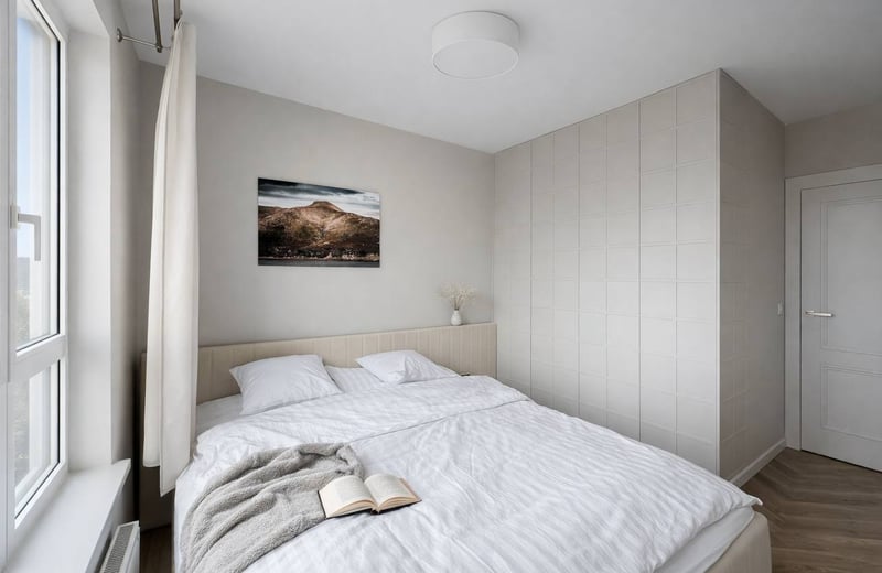 Аренда премиального, нового апартамента, 40 м², Мокотув, Варшава, Польша