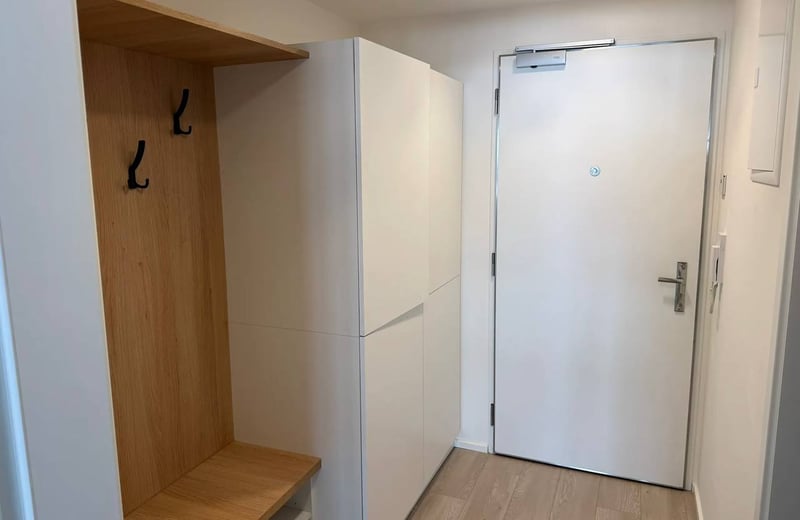 Location d’un appartement moderne et lumineux, 32 м², Hloubetin, Prague, République tchèque