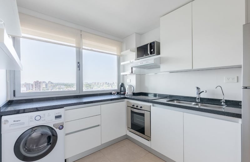 Аренда светлого, просторного апартамента с панорамным видом, 80 м², Нуньес, Буэнос-Айрес, Аргентина