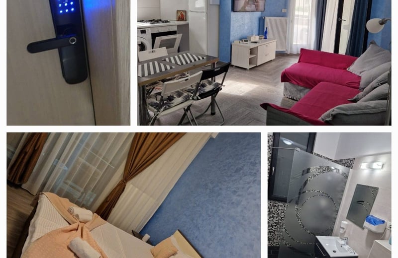 Alquiler de apartamento acogedor y completamente amueblado cerca de la playa, 50 m², Mamaia Sat, Constanța, Rumanía