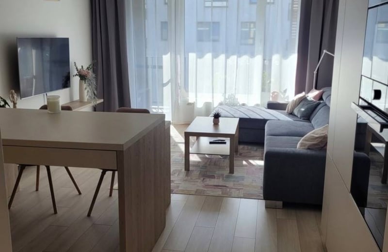 Location d'un appartement moderne et confortable de 52 m² à Bratislava, Slovaquie