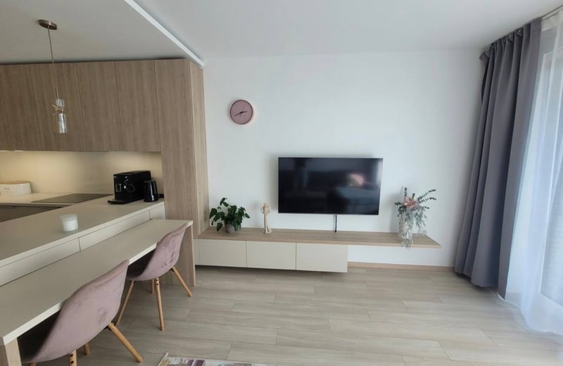 Location d'un appartement moderne et confortable de 52 m² à Bratislava, Slovaquie