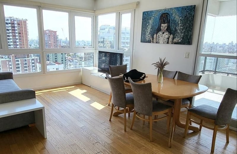 Moderne und gemütliche 80 m² Wohnung mieten, Vista-Komplex, Palermo Soho, Buenos Aires, Argentinien