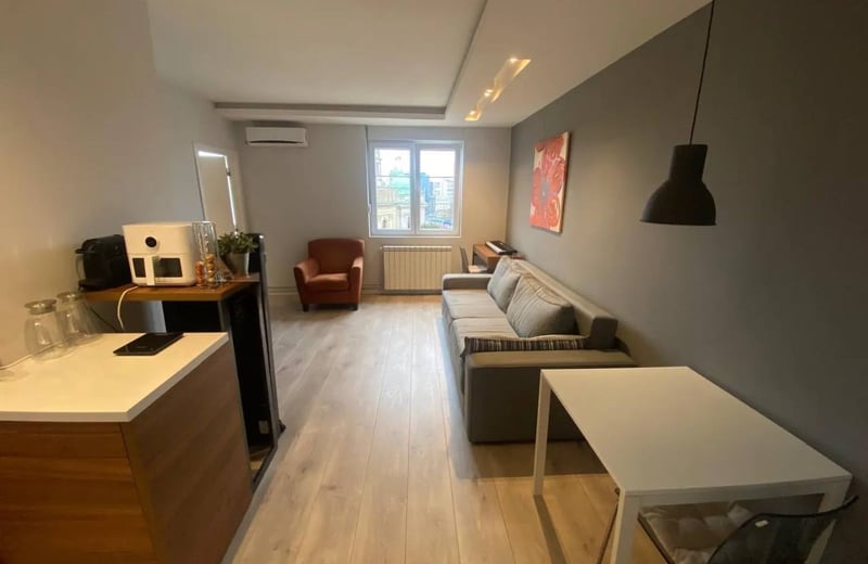 Location d'un appartement douillet, 43 m², Belgrade, Serbie