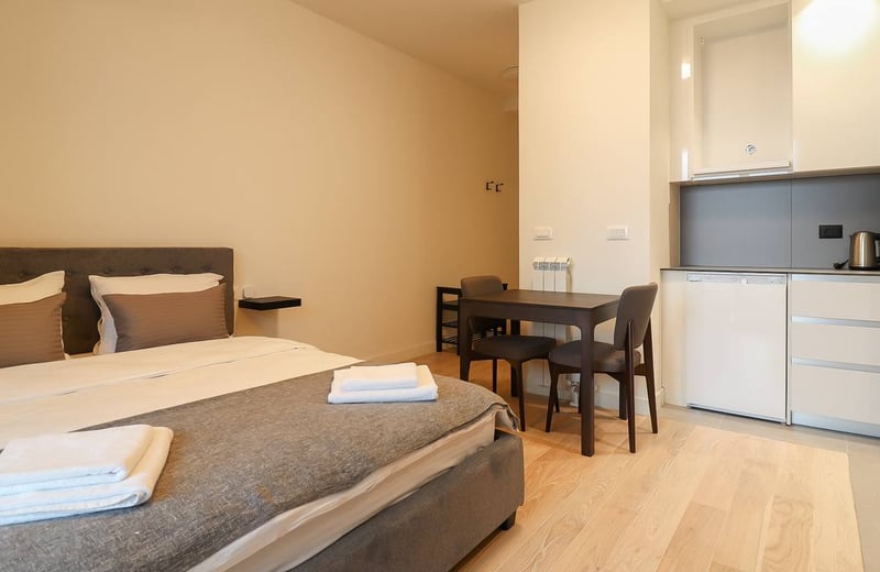 Cozy and modern 28 m² studio for rent, BW Metropolitan complex, Belgrade, Serbia