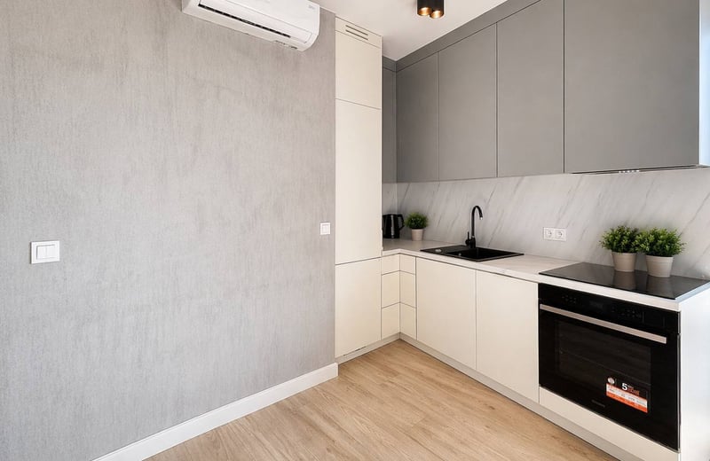 Location d'un appartement moderne et meublé, 42 m², Praga-Południe, Varsovie, Pologne