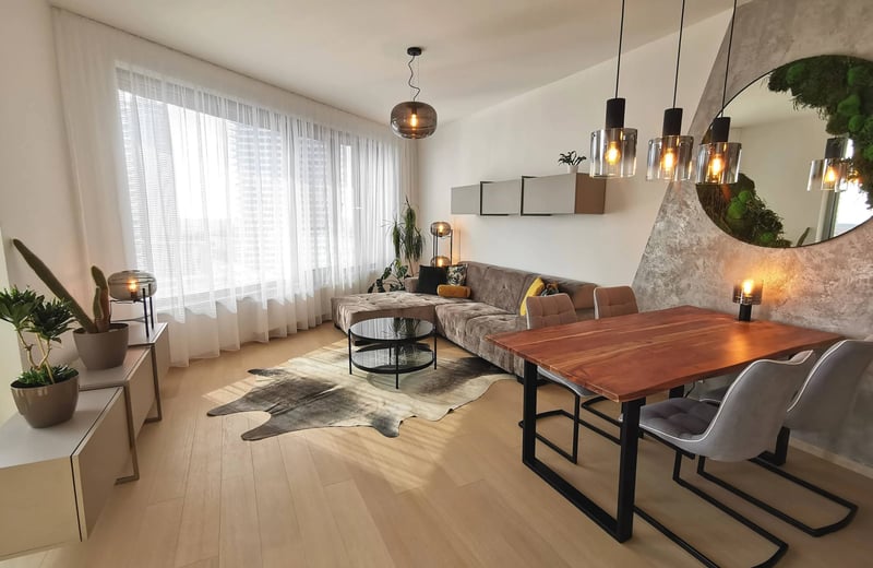 Alquiler de apartamento de diseño y espacioso de 83 m², distrito de Staré Mesto, Bratislava, Eslovaquia