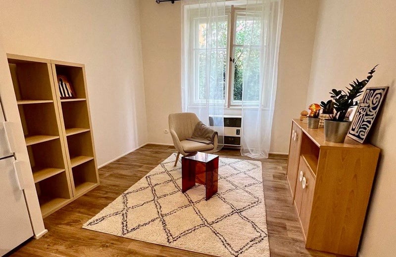 Alquiler de apartamento acogedor y compacto de 23 m², distrito de Strašnice, Praga, República Checa
