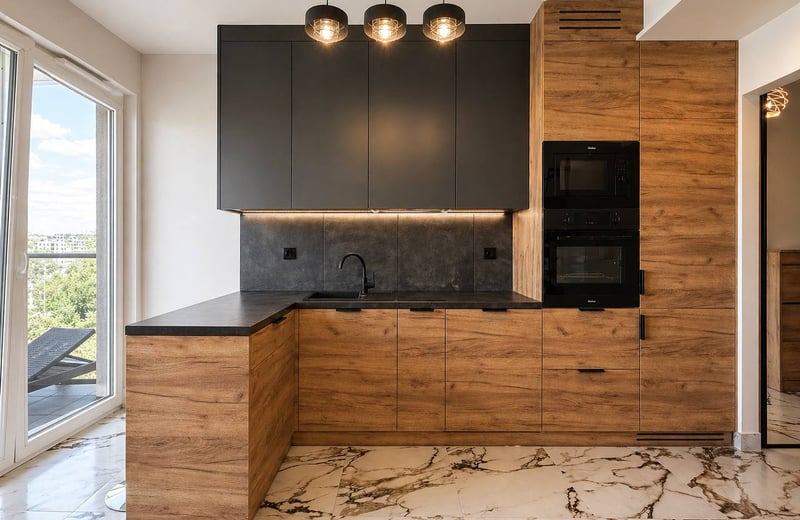 Location d'un appartement lumineux et moderne avec balcon, 40 m², Mokotów, Varsovie, Pologne