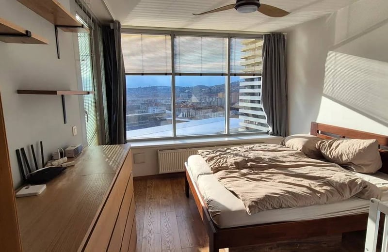 Rent a modern, stylish apartment with city view, 62 m², Nové Mesto, Bratislava, Slovakia