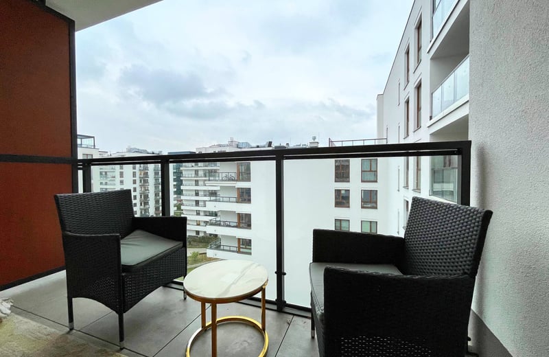 Rent a modern, furnished apartment, 60 m², Mokotów, Warsaw, Poland