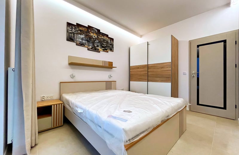 Аренда новой квартиры с террасой, 53 м², Мокотув, Варшава, Польша