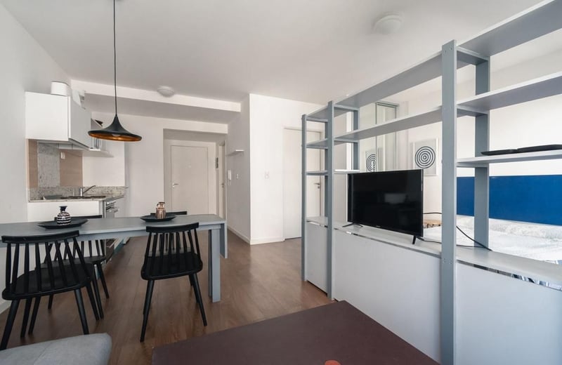 Bright Furnished Studio for Rent, Belgrano, Buenos Aires, Argentina