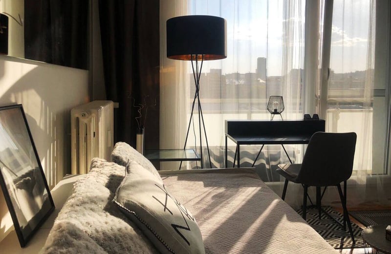 Alquiler de estudio elegante y soleado de 25 m², Bratislava, Eslovaquia