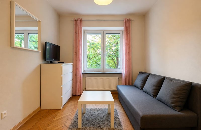 Cozy and spacious studio apartment for rent, Śródmieście, Warsaw